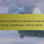 Battle Pass Emblems in World of Tanks Blitz: Design, Significance, How to Obtain