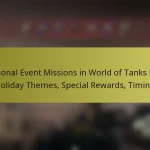 Seasonal Event Missions in World of Tanks Blitz: Holiday Themes, Special Rewards, Timing
